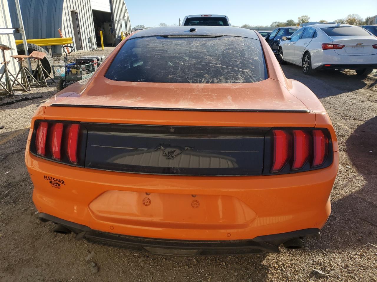 2020 Ford Mustang VIN 1FA6P8TH7L5118226 Copart auction photo, front end / side damage thumbnail 6