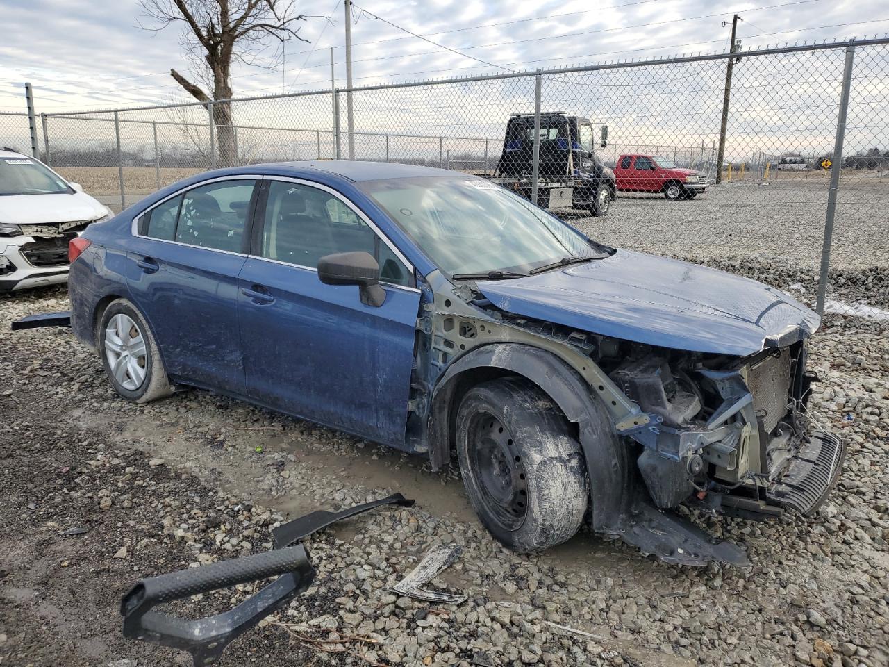 2019 Subaru Legacy VIN 4S3BNAB69K3037552 Copart auction photo, front end / minor dent/scratches damage thumbnail 4