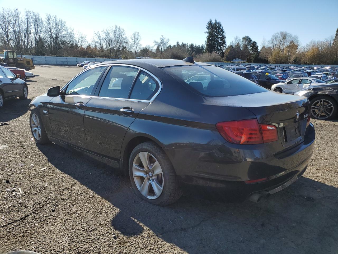 2012 BMW 5er VIN WBAXH5C58CDW09567 Copart auction photo, front end damage thumbnail 2