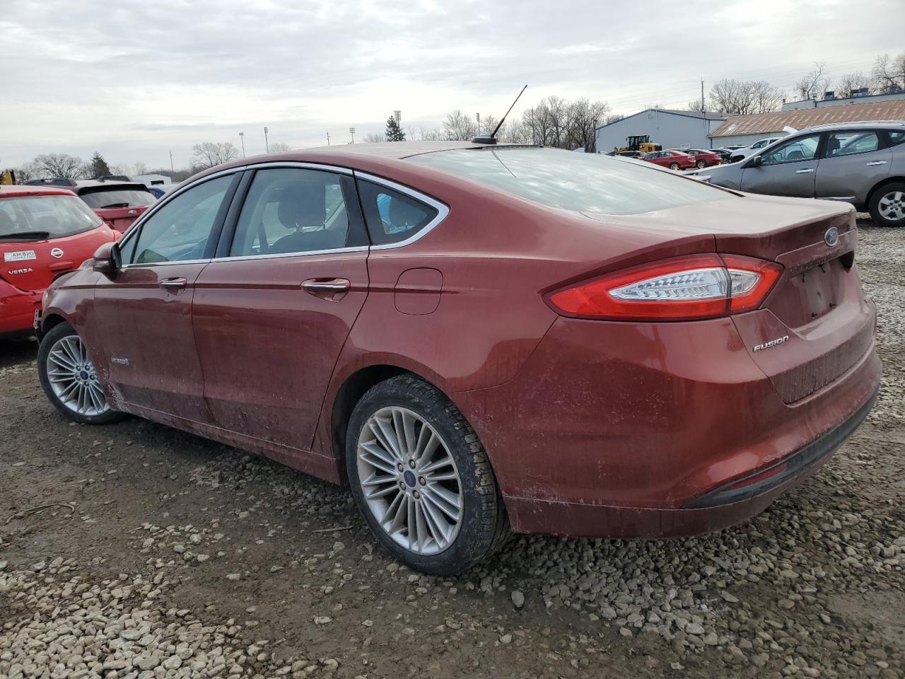 2014 Ford Fusion VIN 3FA6P0LU1ER163211 Copart auction photo, front end damage thumbnail 2