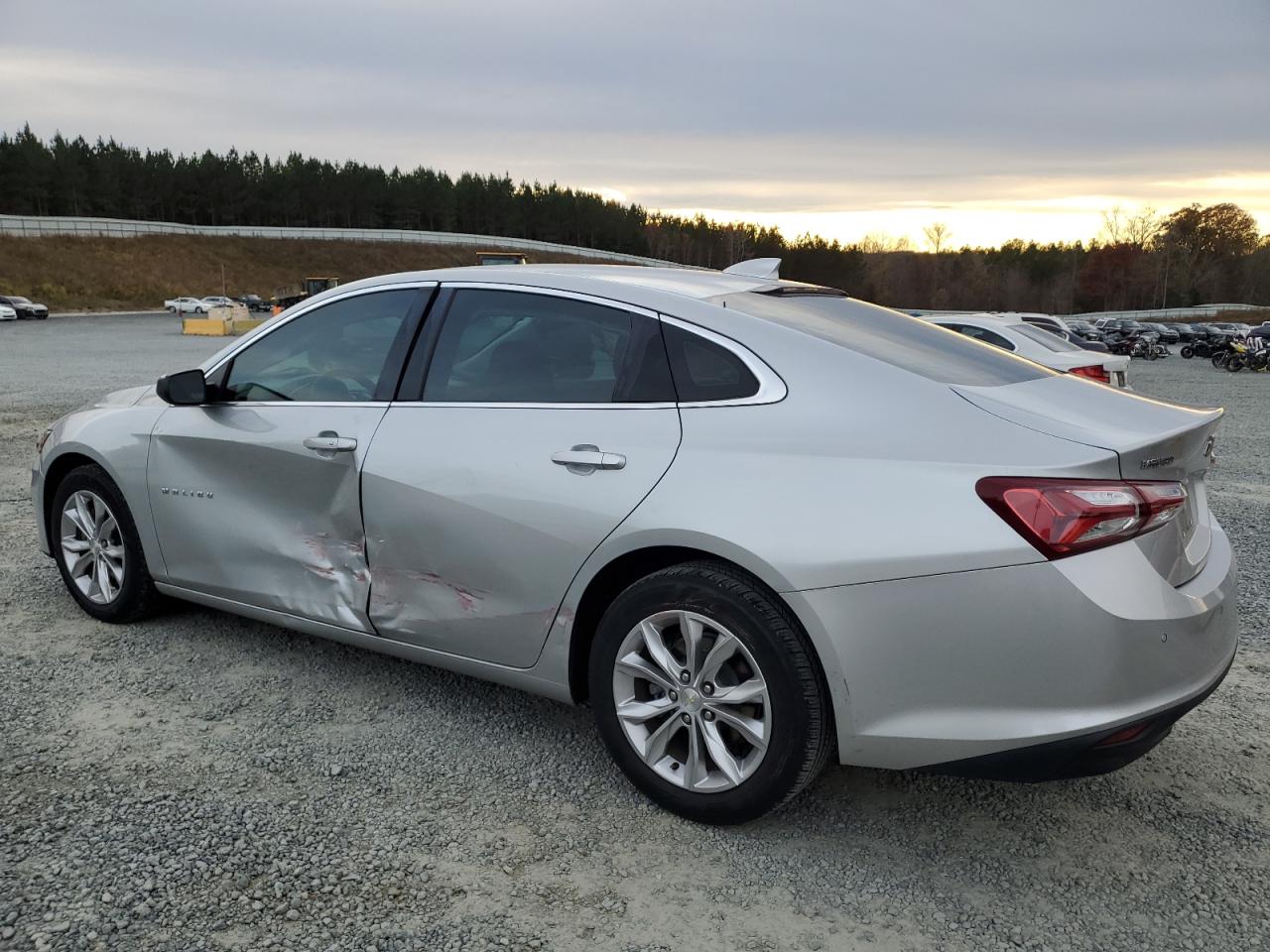 2019 Chevrolet Malibu VIN 1G1ZD5ST4KF128458 Copart auction photo, side damage thumbnail 2