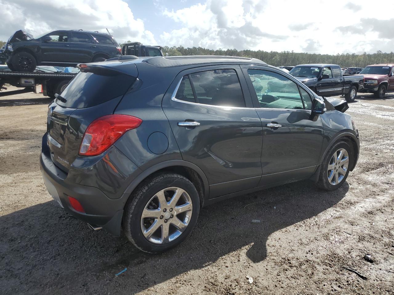 2016 Buick Encore VIN KL4CJBSB7GB538966 Copart auction photo, front end damage thumbnail 3