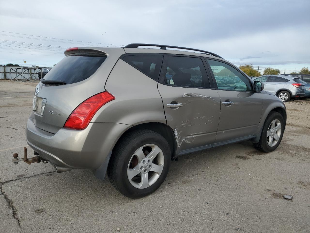2003 Nissan Murano VIN JN8AZ08W63W228366 Copart auction photo, side damage thumbnail 3