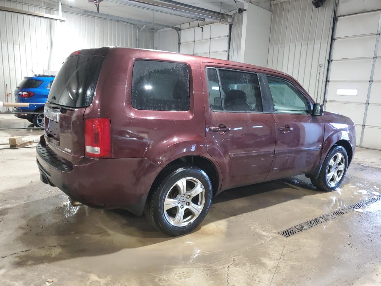 2013 Honda Pilot VIN 5FNYF4H56DB082249 Copart auction photo, front end damage thumbnail 3