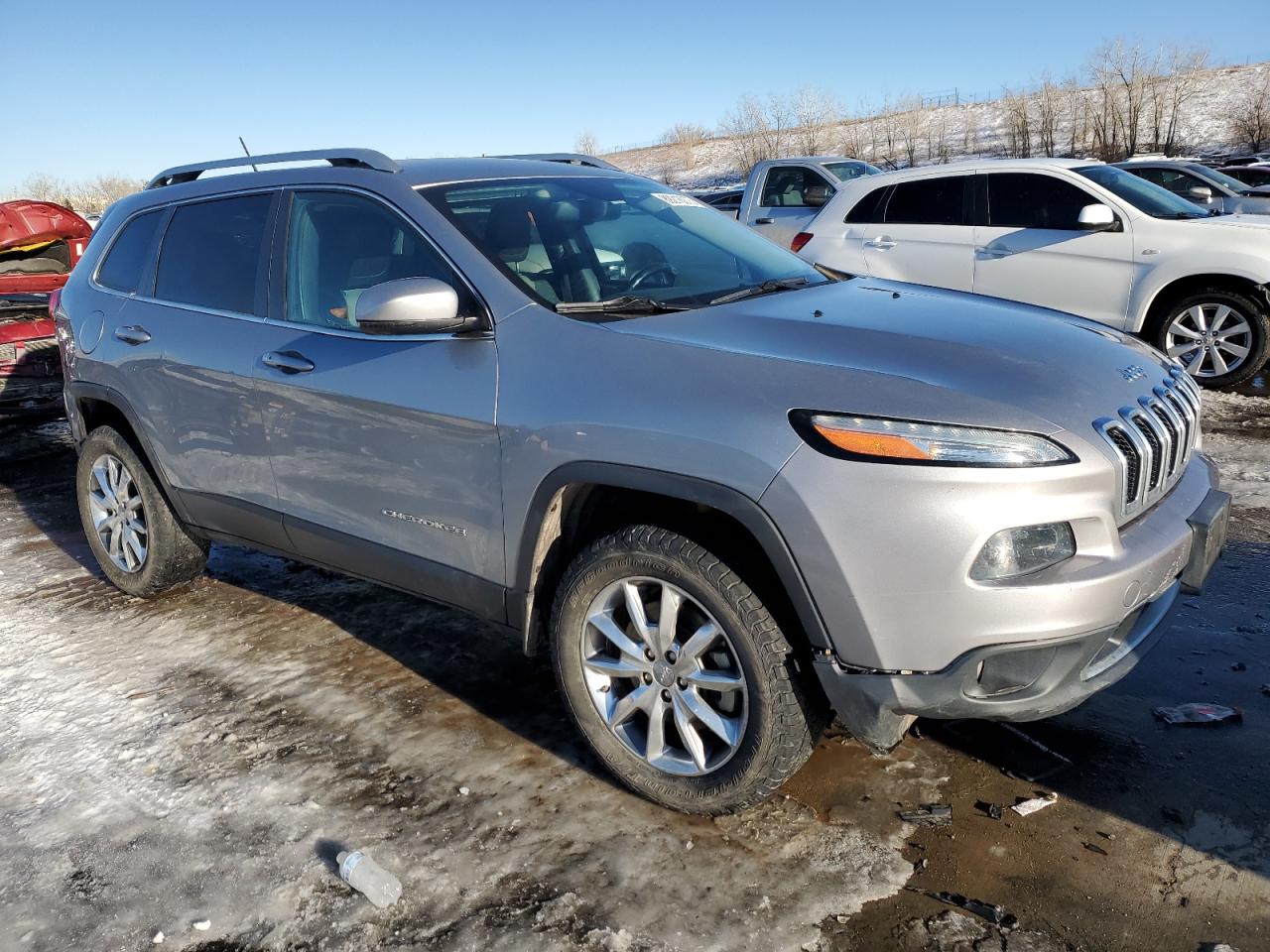 2014 Jeep Grand Cherokee VIN 1C4PJMDB3EW196471 Copart auction photo, rear end damage thumbnail 4