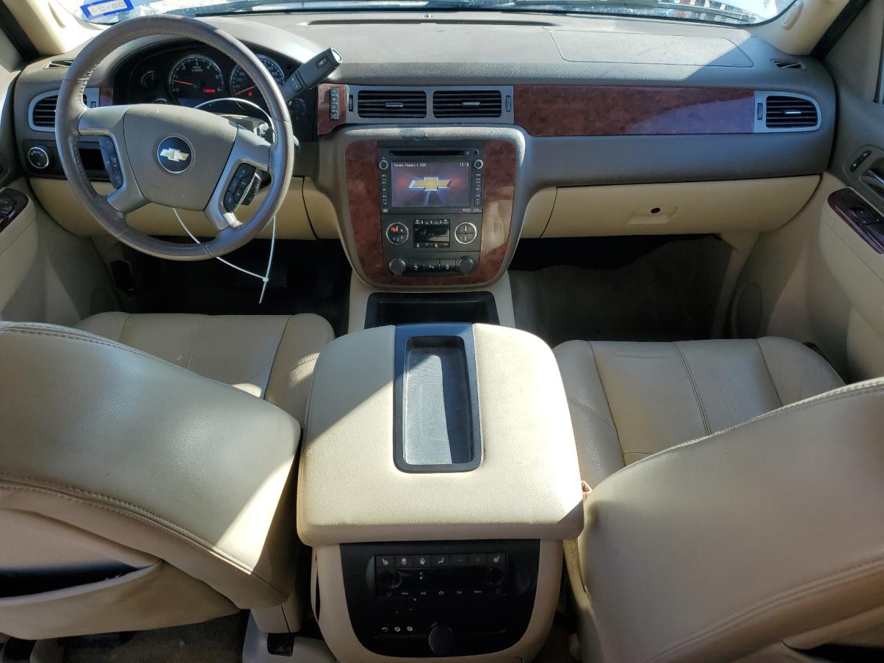 2013 Chevrolet Tahoe VIN 1GNSCBE05DR379378 Copart auction photo, front end / side damage thumbnail 8