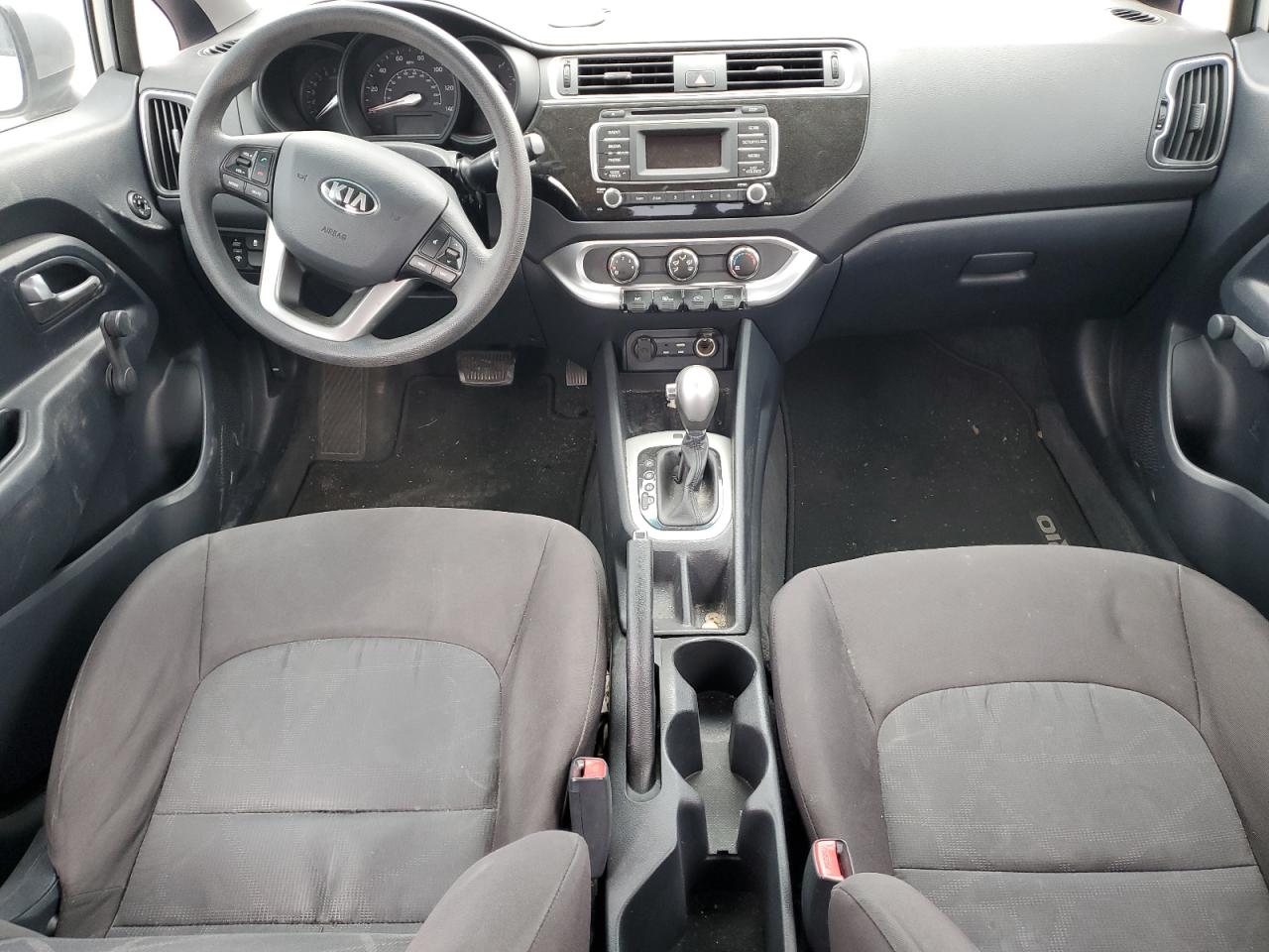 2017 KIA Rio VIN KNADM4A31H6049025 Copart auction photo, front end / all over damage thumbnail 8
