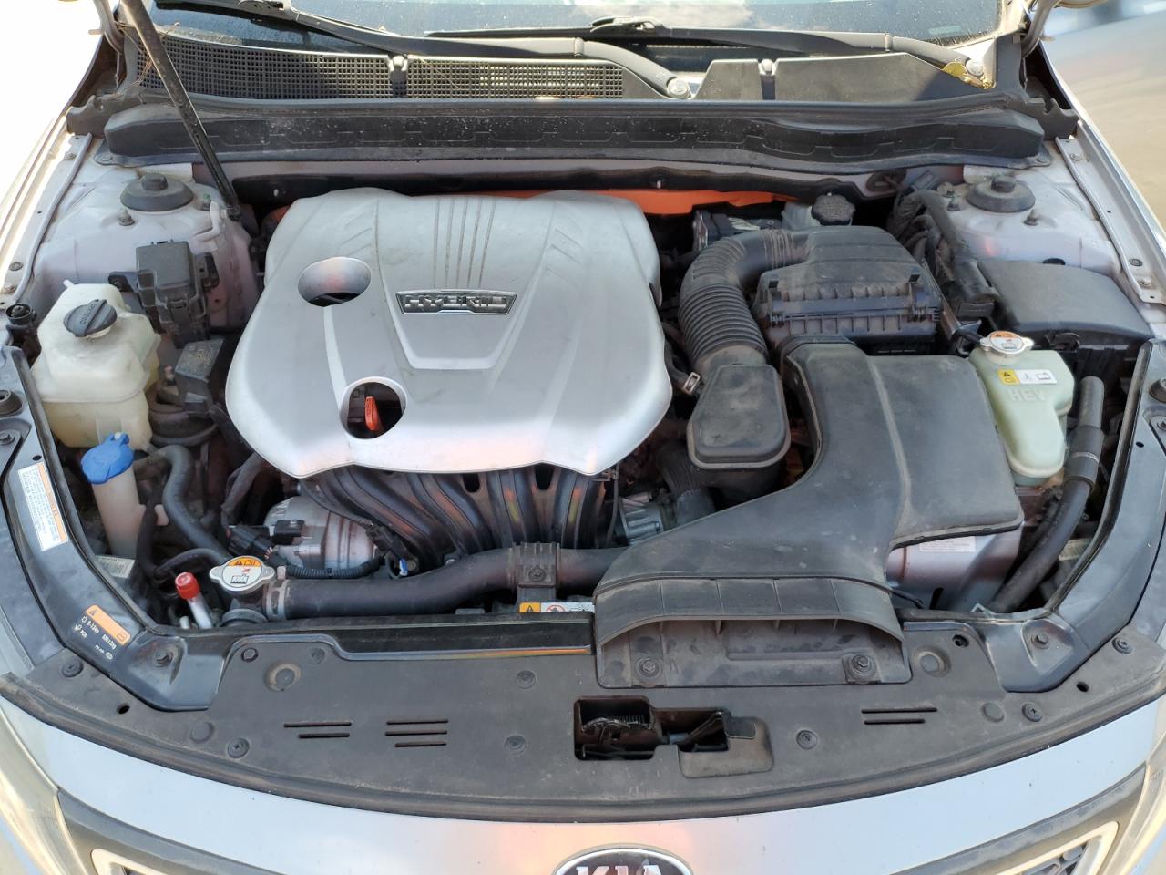 2015 KIA Optima VIN KNAGN4AD6F5091289 Copart auction photo, side damage thumbnail 11