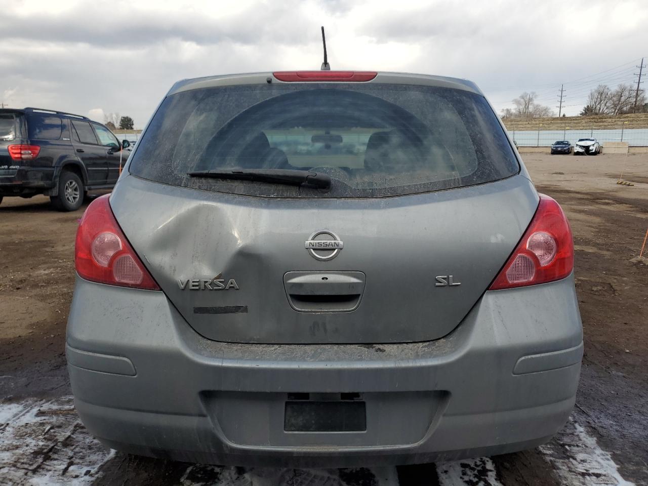 2008 Nissan Versa VIN 3N1BC13E18L449816 Copart auction photo, front end damage thumbnail 6