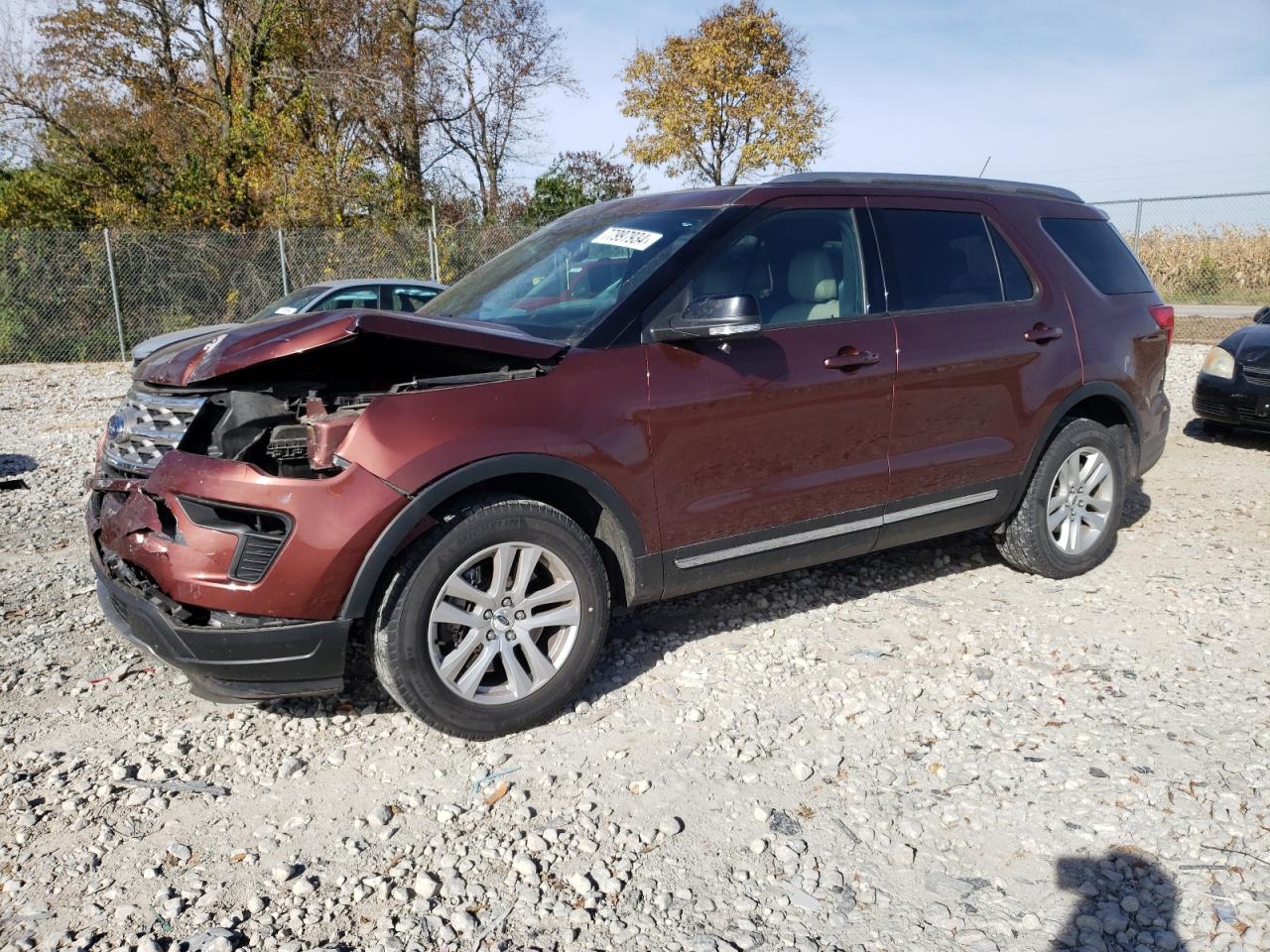 2018 Ford Explorer VIN 1FM5K8D8XJGA18766