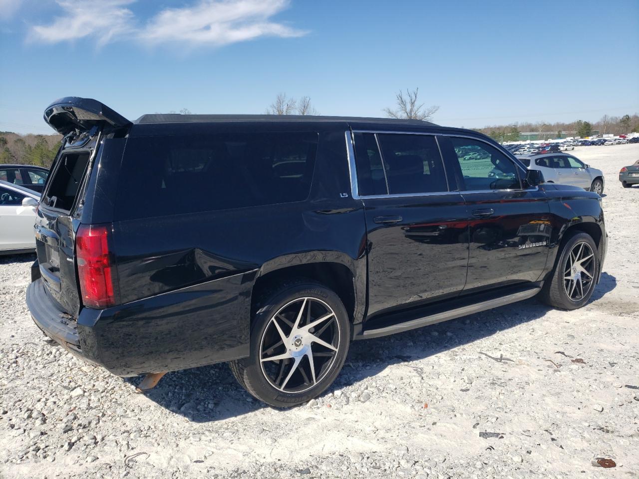 2016 Chevrolet Suburban VIN 1GNSCGKC2GR131248 Copart auction photo, rear end damage thumbnail 3