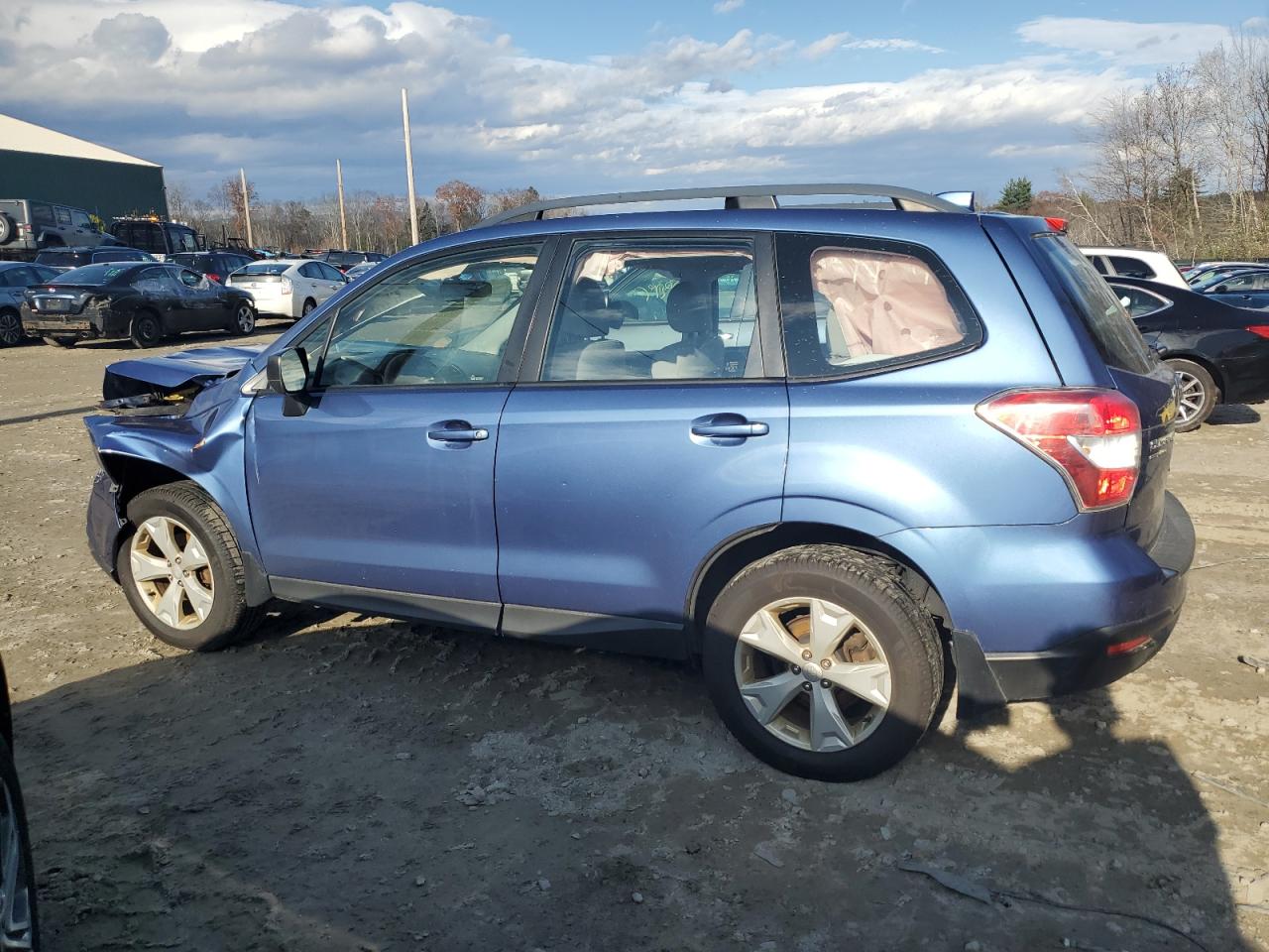 2016 Subaru Forester VIN JF2SJABC3GH447230 Copart auction photo, front end damage thumbnail 2