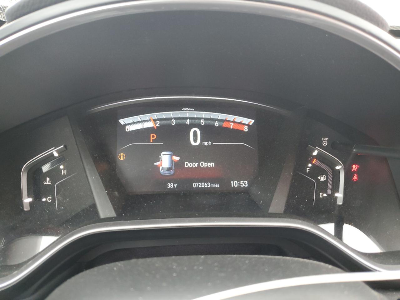 2018 Honda CR-V VIN 7FARW2H53JE008148 Copart auction photo, rear end / side damage thumbnail 9