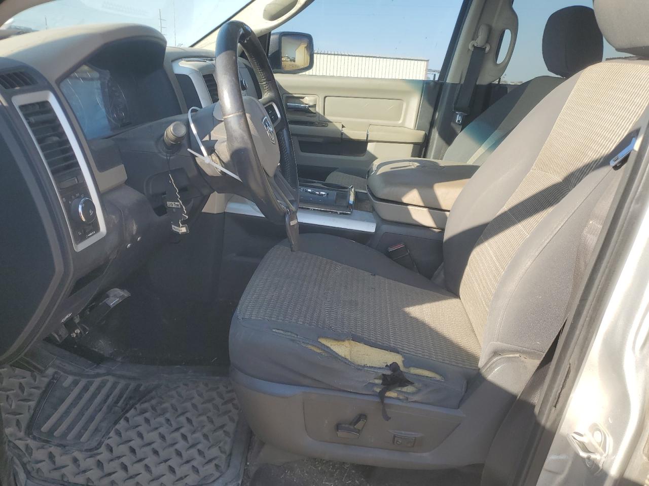 2010 Dodge RAM VIN 1D7RV1CT7AS114576 Copart auction photo, front end / rear end damage thumbnail 7