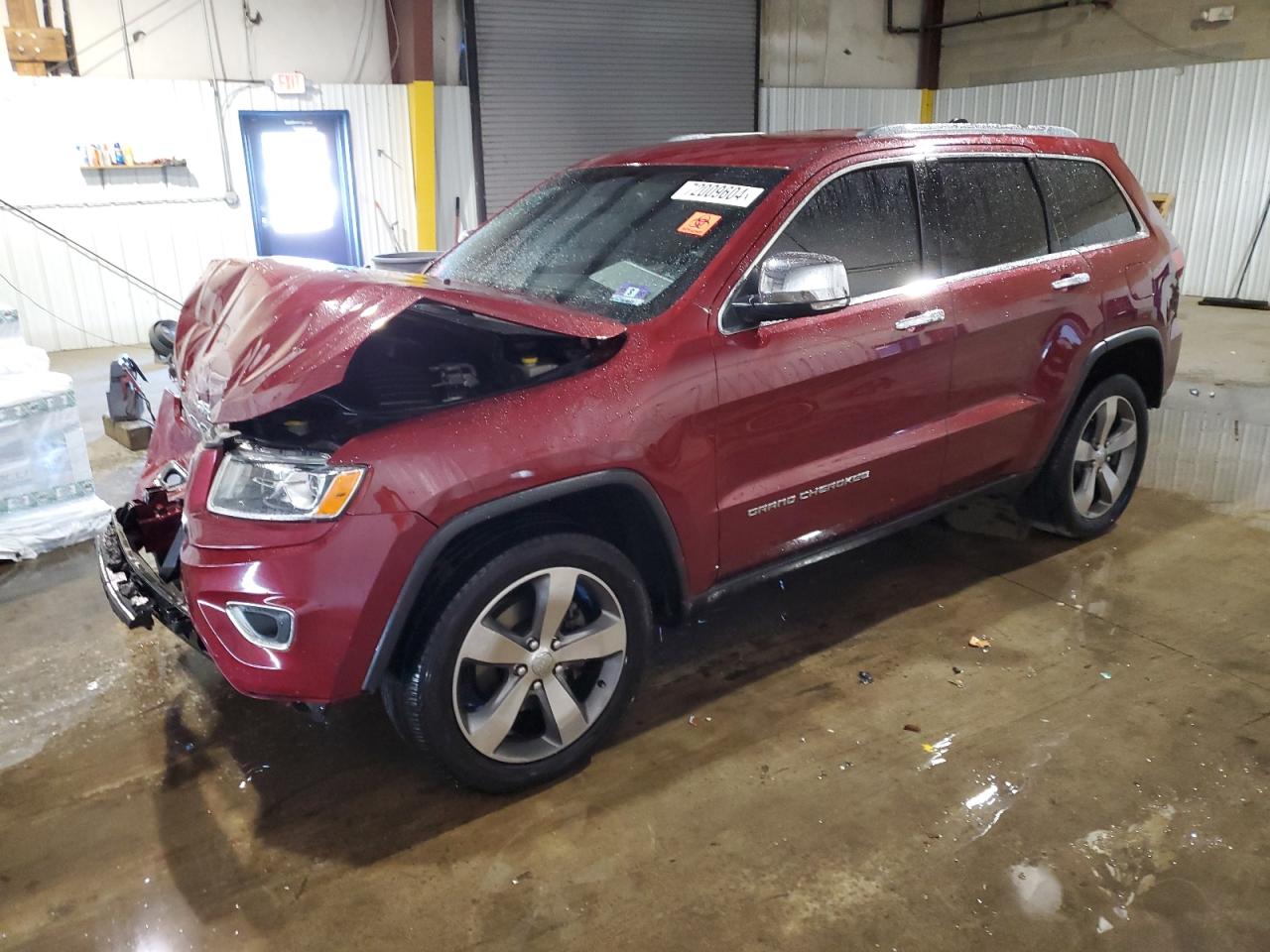 2015 Jeep Grand Cherokee VIN 1C4RJFBGXFC698884