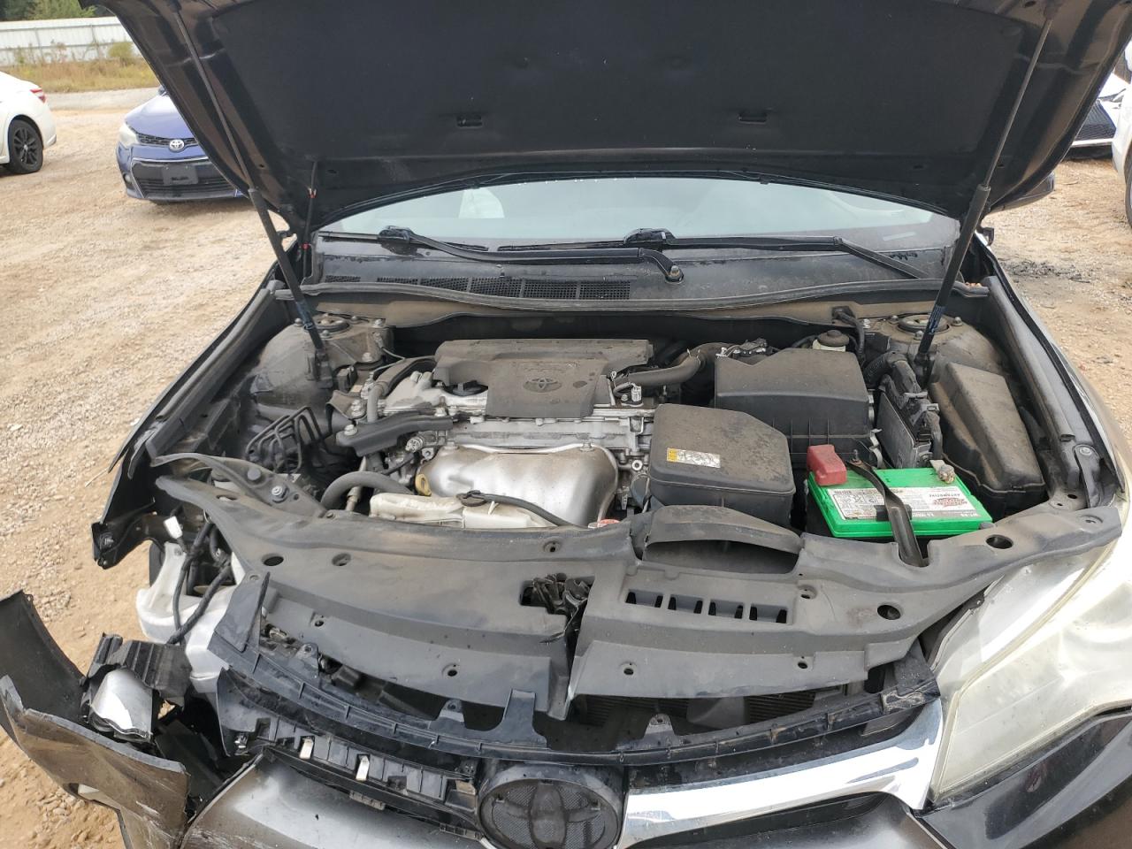 2016 Toyota Camry VIN 4T4BF1FK7GR544392 Copart auction photo, front end damage thumbnail 11