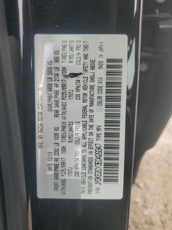 2014 Mazda CX-5 VIN JM3KE2CY3E0429347 Copart auction photo, front end / minor dent/scratches damage thumbnail 13