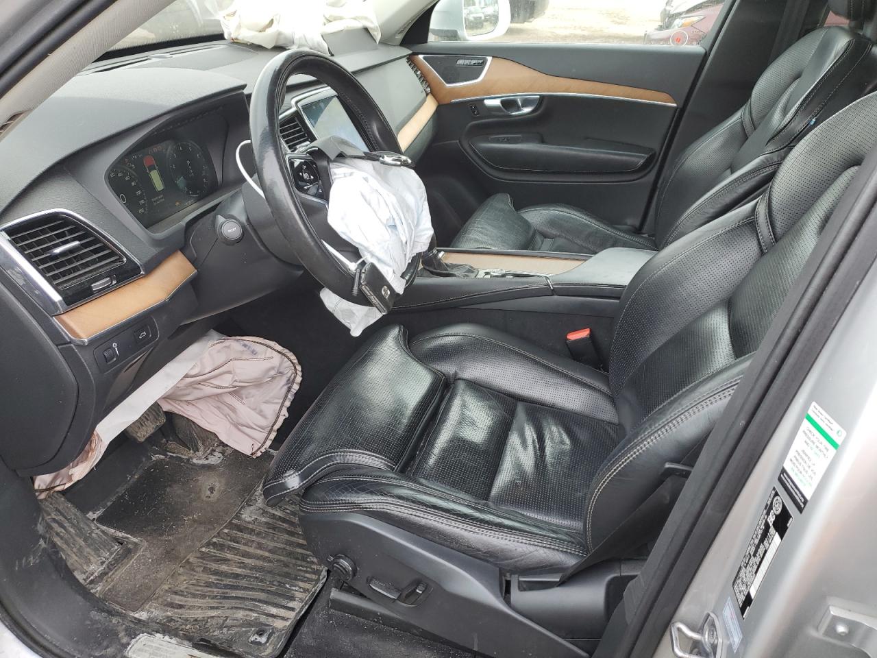 2018 Volvo XC90 VIN YV4A22PL6J1358660 Copart auction photo, front end damage thumbnail 7