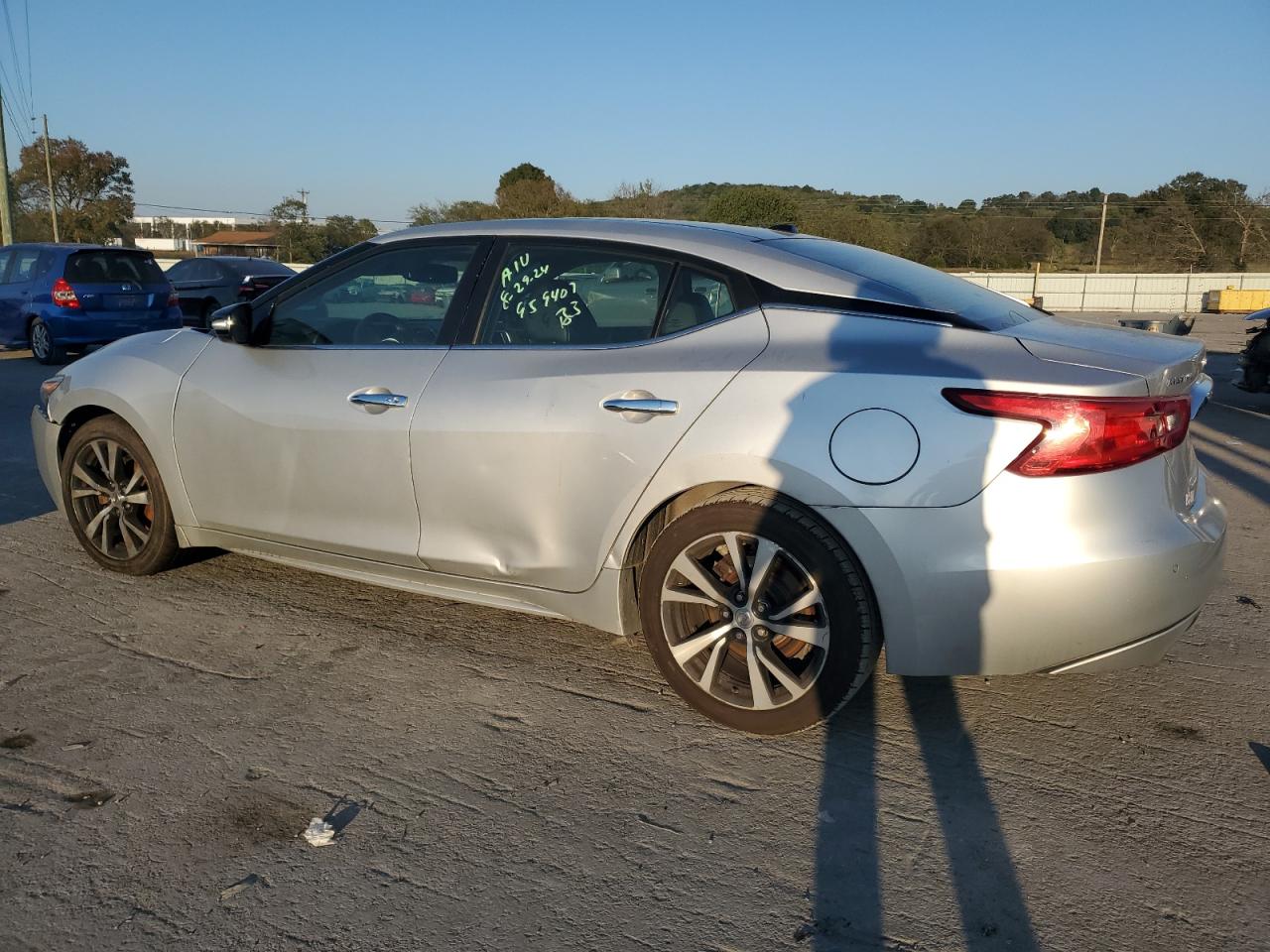 2018 Nissan Maxima VIN 1N4AA6AP0JC384559 Copart auction photo, front end damage thumbnail 2