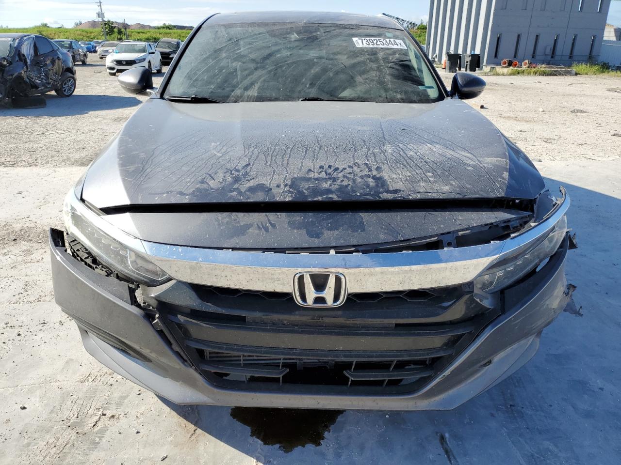 2018 Honda Accord VIN 1HGCV1F59JA040517 Copart auction photo, front end / mechanical damage thumbnail 5