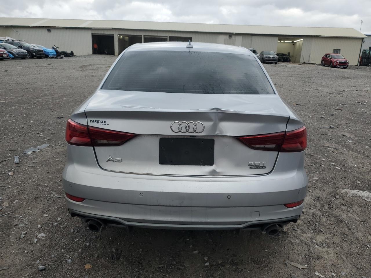 2018 Audi A3 VIN WAUJ8GFF8J1021401 Copart auction photo, front end / rear end damage thumbnail 6