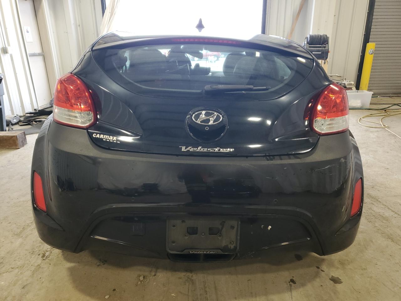 2013 Hyundai Veloster VIN KMHTC6ADXDU117796 Copart auction photo, all over damage thumbnail 6