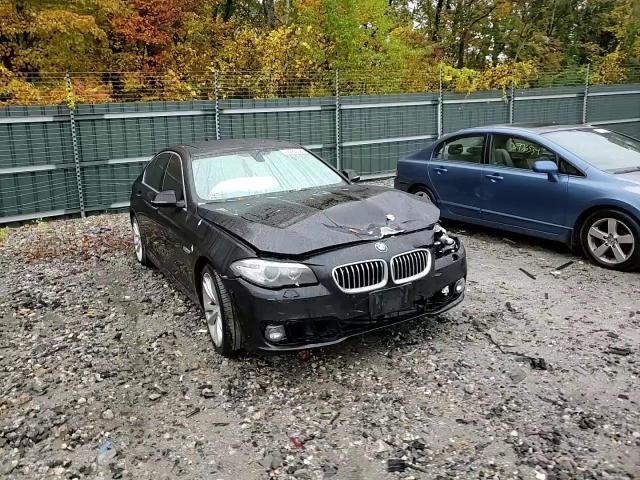 2015 BMW 5er VIN WBA5B3C58FD542633 Copart auction photo, front end damage thumbnail 10