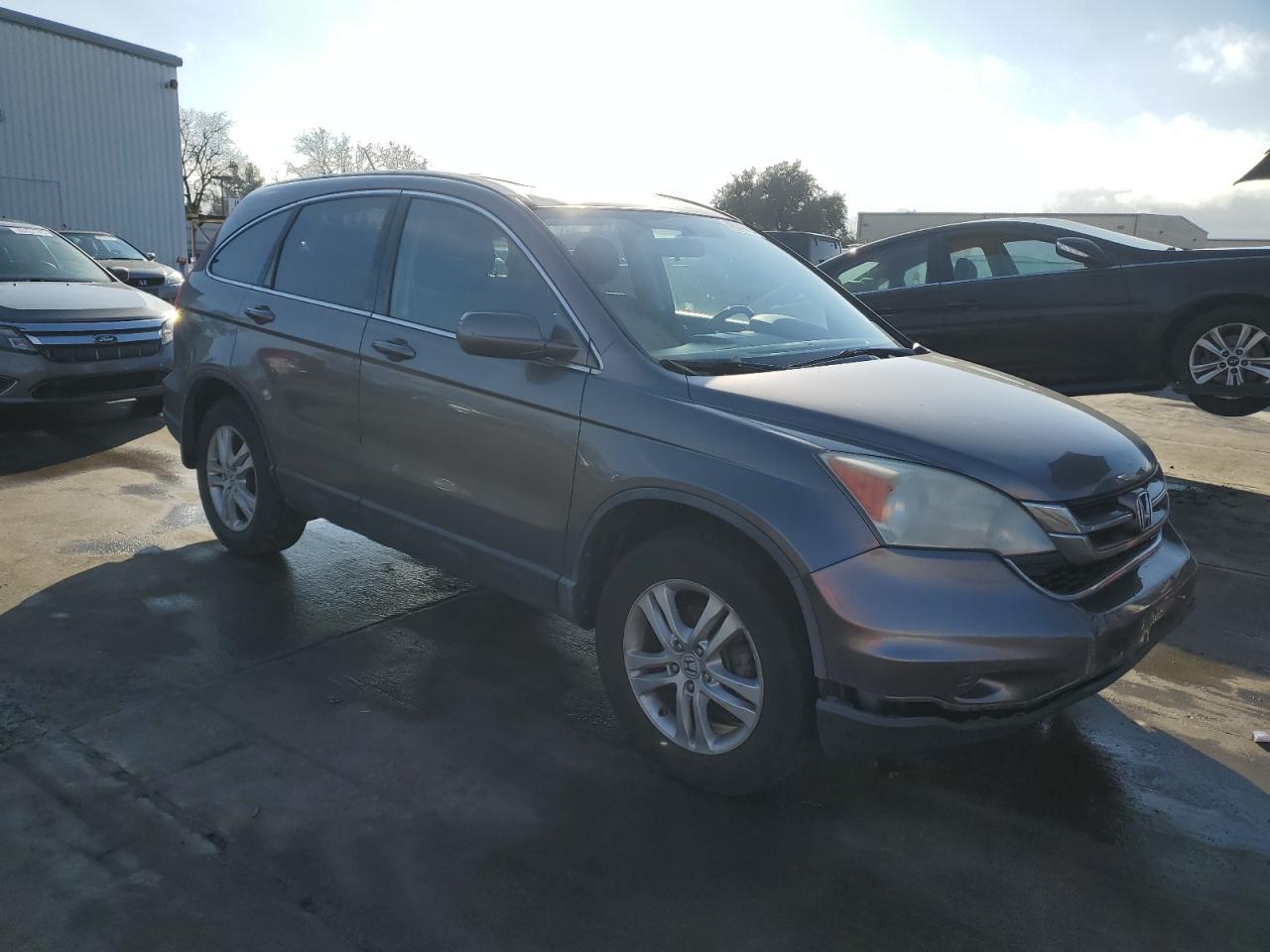 2010 Honda CR-V VIN 5J6RE3H77AL018100 Copart auction photo, front end damage thumbnail 4