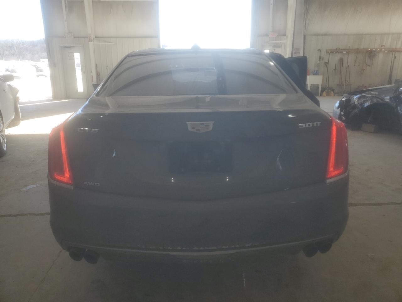 2016 Cadillac CT6 VIN 1G6KK5R6XGU157290 Copart auction photo, side damage thumbnail 6