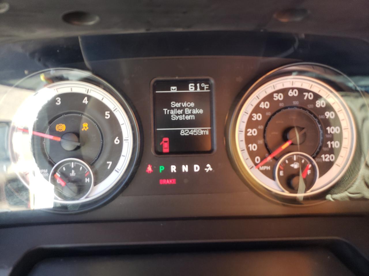 2014 RAM 1500 VIN 3C6JR6AG3EG278054 Copart auction photo, front end damage thumbnail 9
