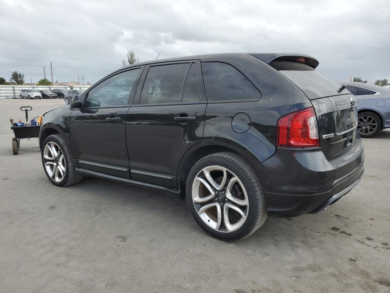 2013 Ford Edge VIN 2FMDK3AK1DBA72791 Copart auction photo, minor dent/scratches damage thumbnail 2