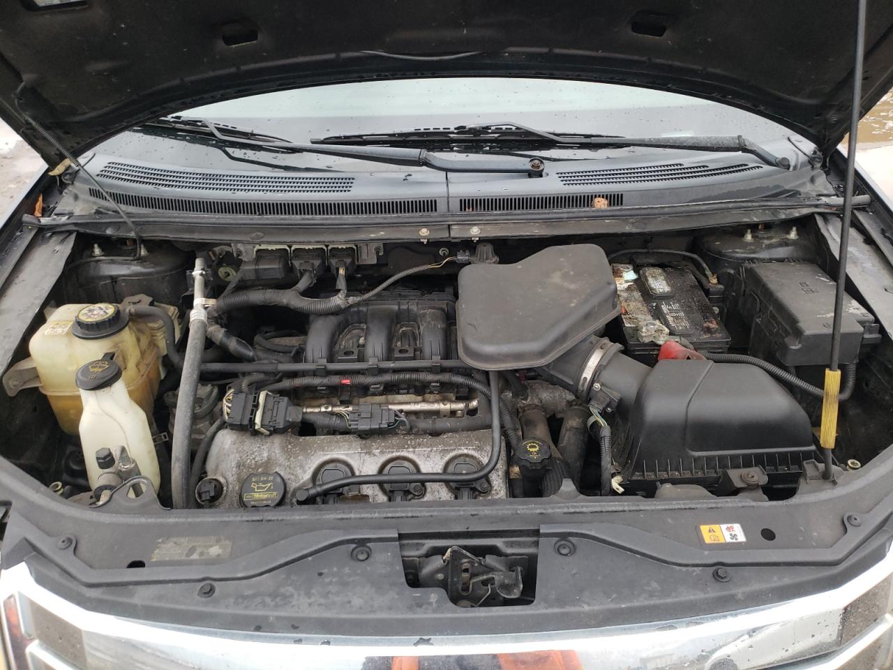 2008 Ford Edge VIN 2FMDK36C18BB16361 Copart auction photo, rear end / side damage thumbnail 12