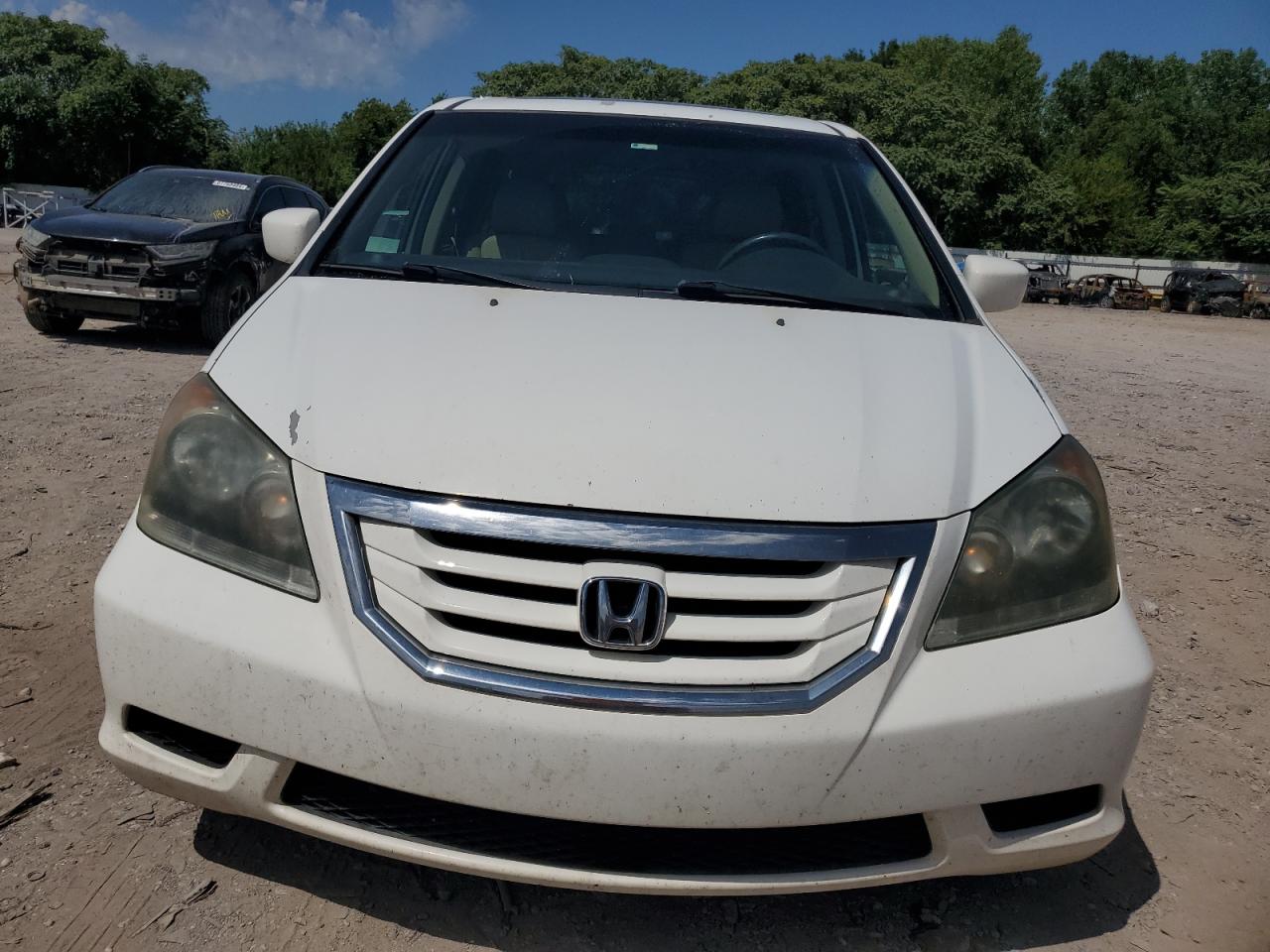 2008 Honda Odyssey VIN 5FNRL387X8B062696 Copart auction photo, rear end / side damage thumbnail 5