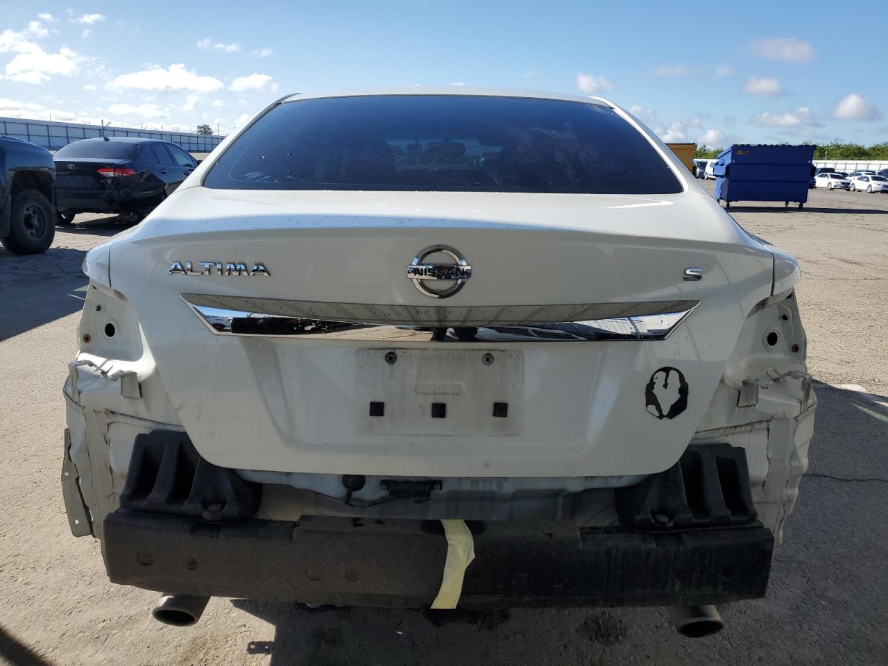 2015 Nissan Altima VIN 1N4AL3AP6FN323320 Copart auction photo, front end / rear end damage thumbnail 6