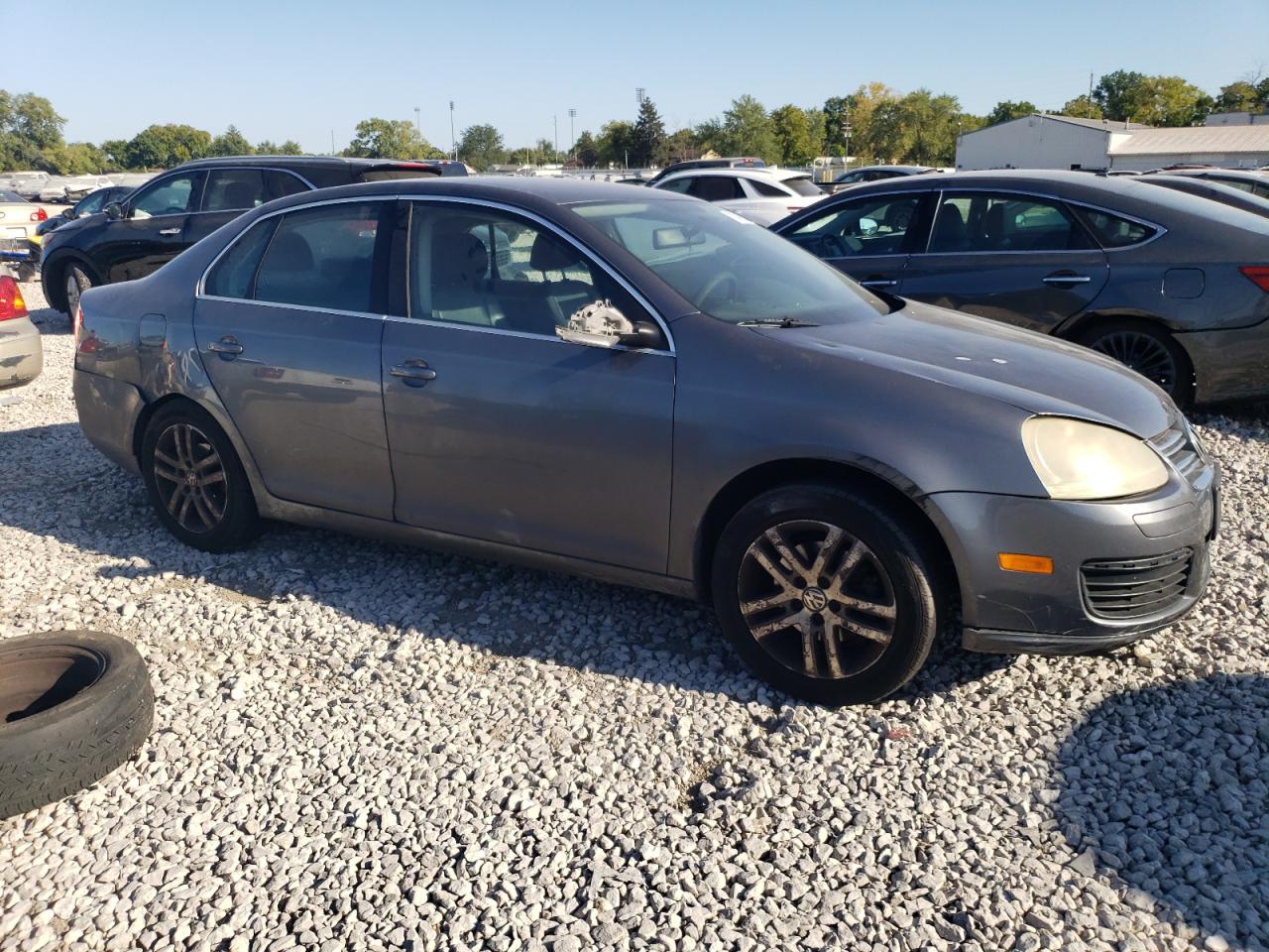 2006 Volkswagen Jetta VIN 3VWRF71K56M690765 Copart auction photo, rear end damage thumbnail 4