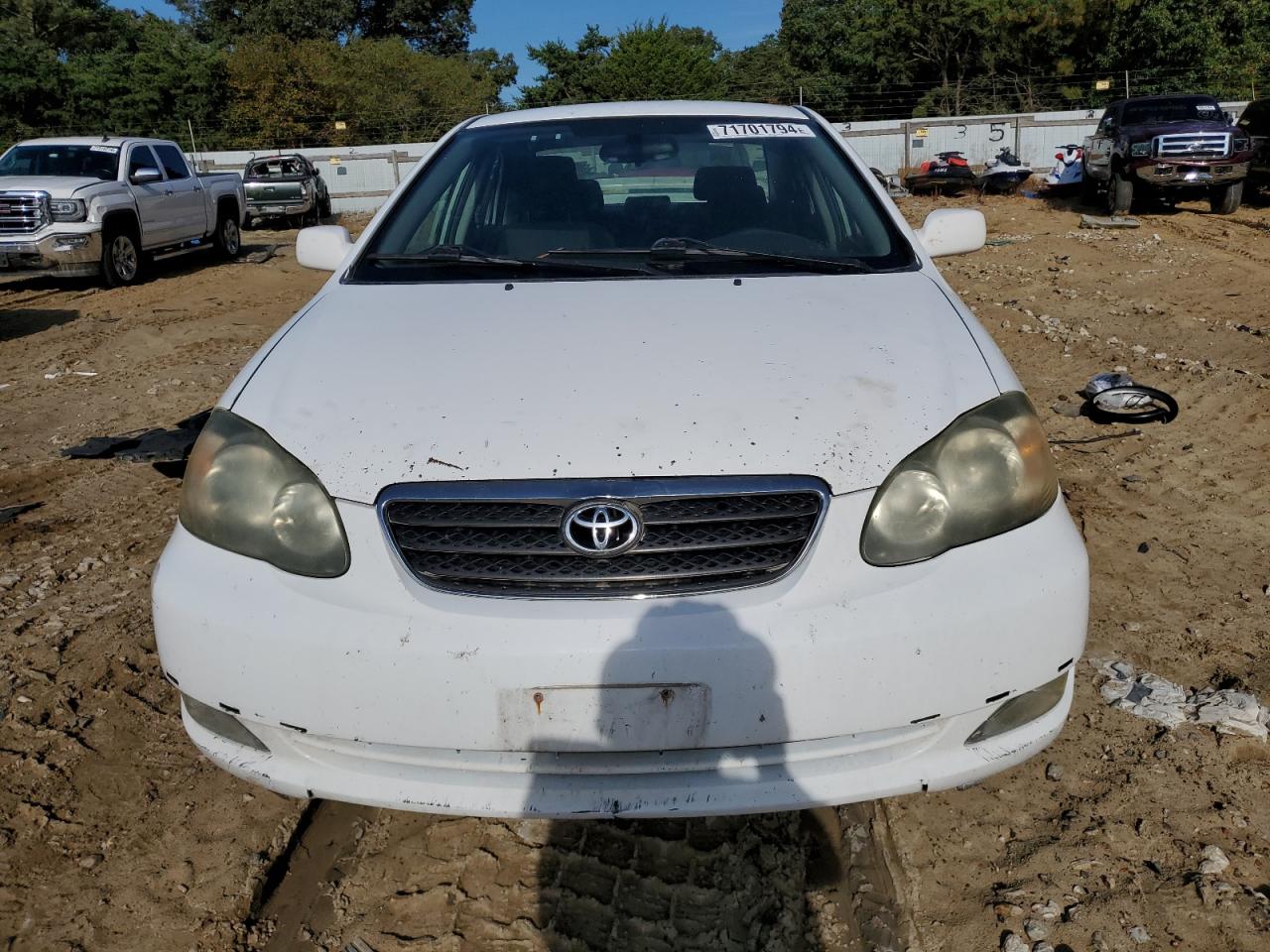 2005 Toyota Corolla VIN 2T1BR32E25C455390 Copart auction photo, rear end / all over damage thumbnail 5