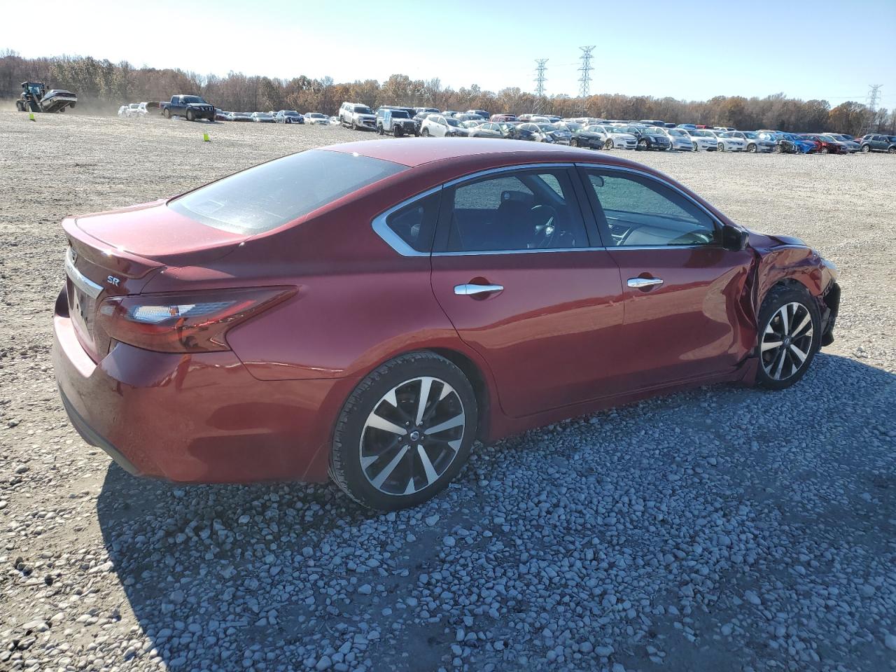 2018 Nissan Altima VIN 1N4AL3AP4JC150708 Copart auction photo, front end / side damage thumbnail 3