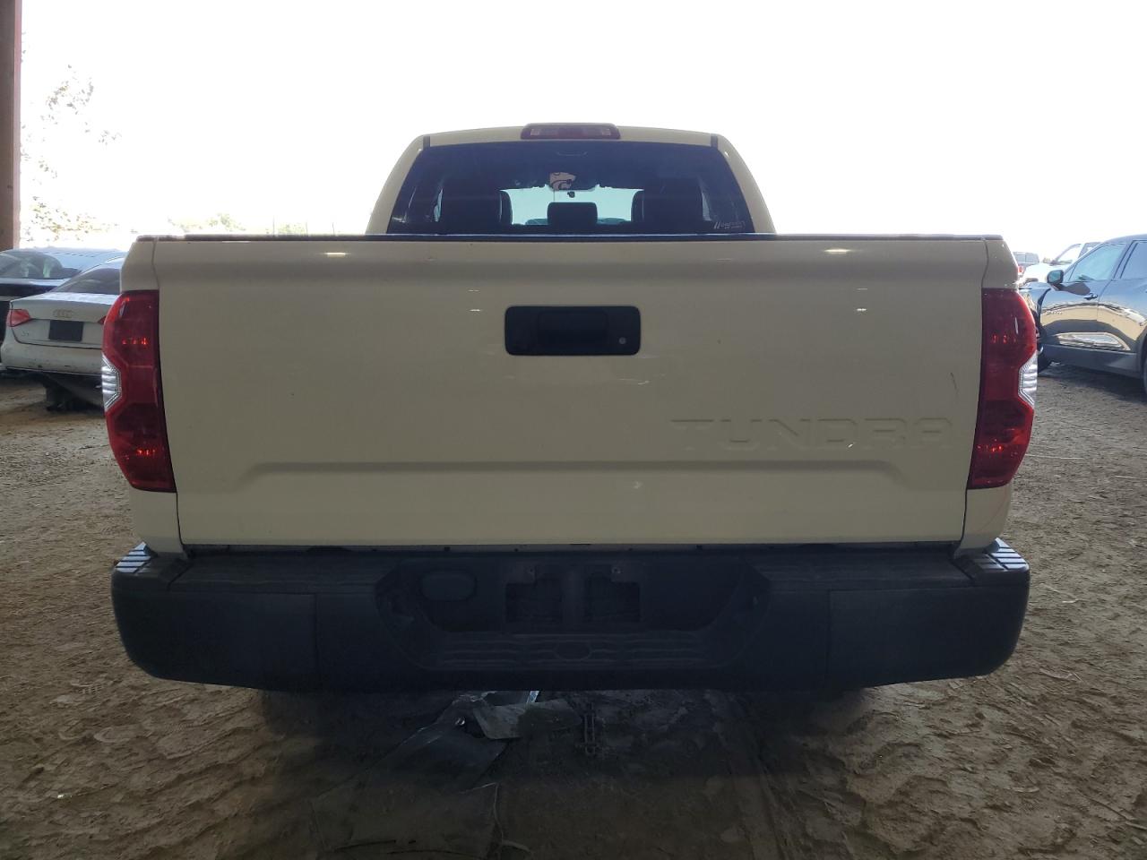 2014 Toyota Tundra VIN 5TFRM5F12EX069683 Copart auction photo, front end / top/roof damage thumbnail 6