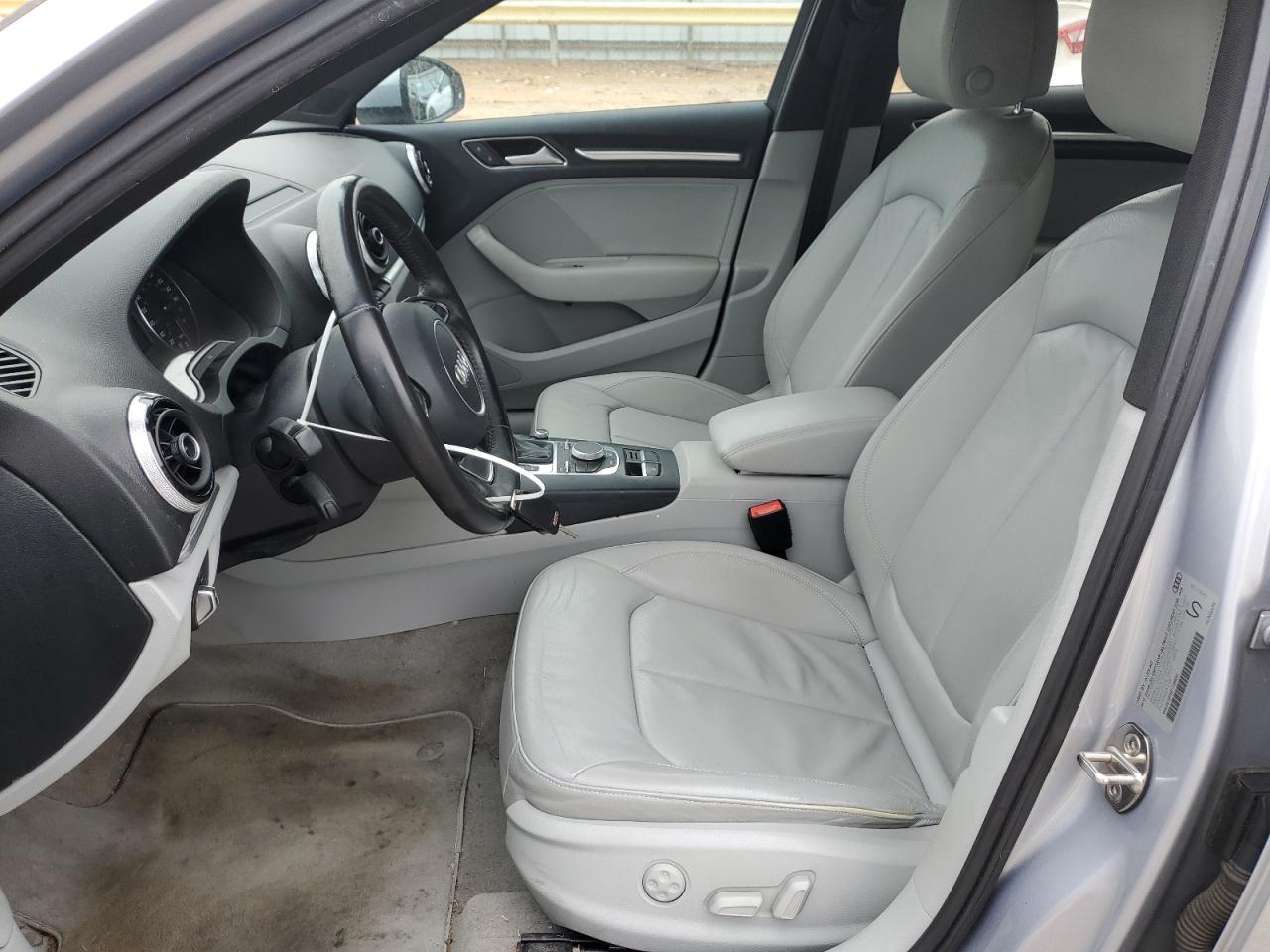 2015 Audi A3 VIN WAUACGFF8F1138580 Copart auction photo, front end / rear end damage thumbnail 7
