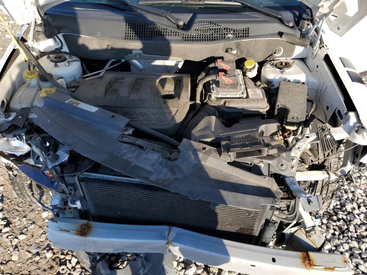 2014 Jeep Compass VIN 1C4NJCEB9ED628783 Copart auction photo, front end damage thumbnail 13