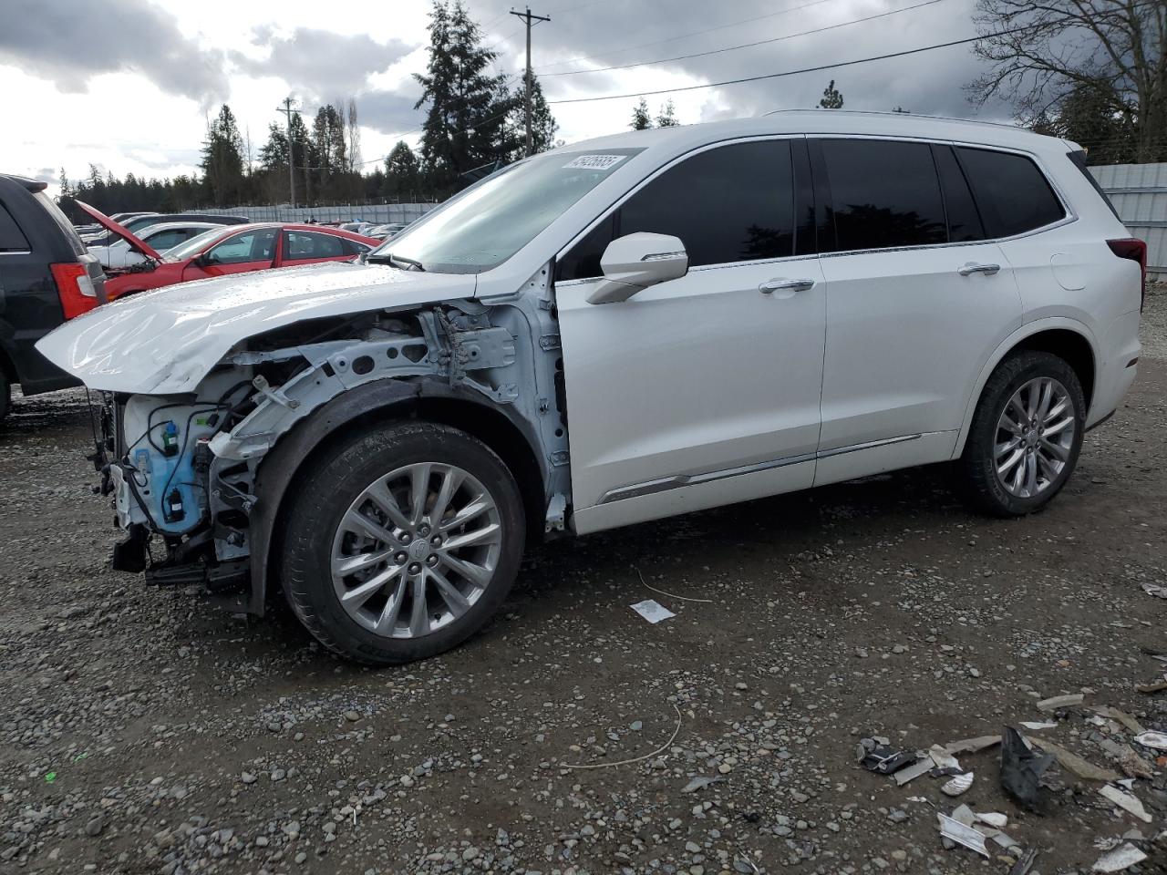 2022 Cadillac XT6 VIN 1GYKPDRS5NZ116498
