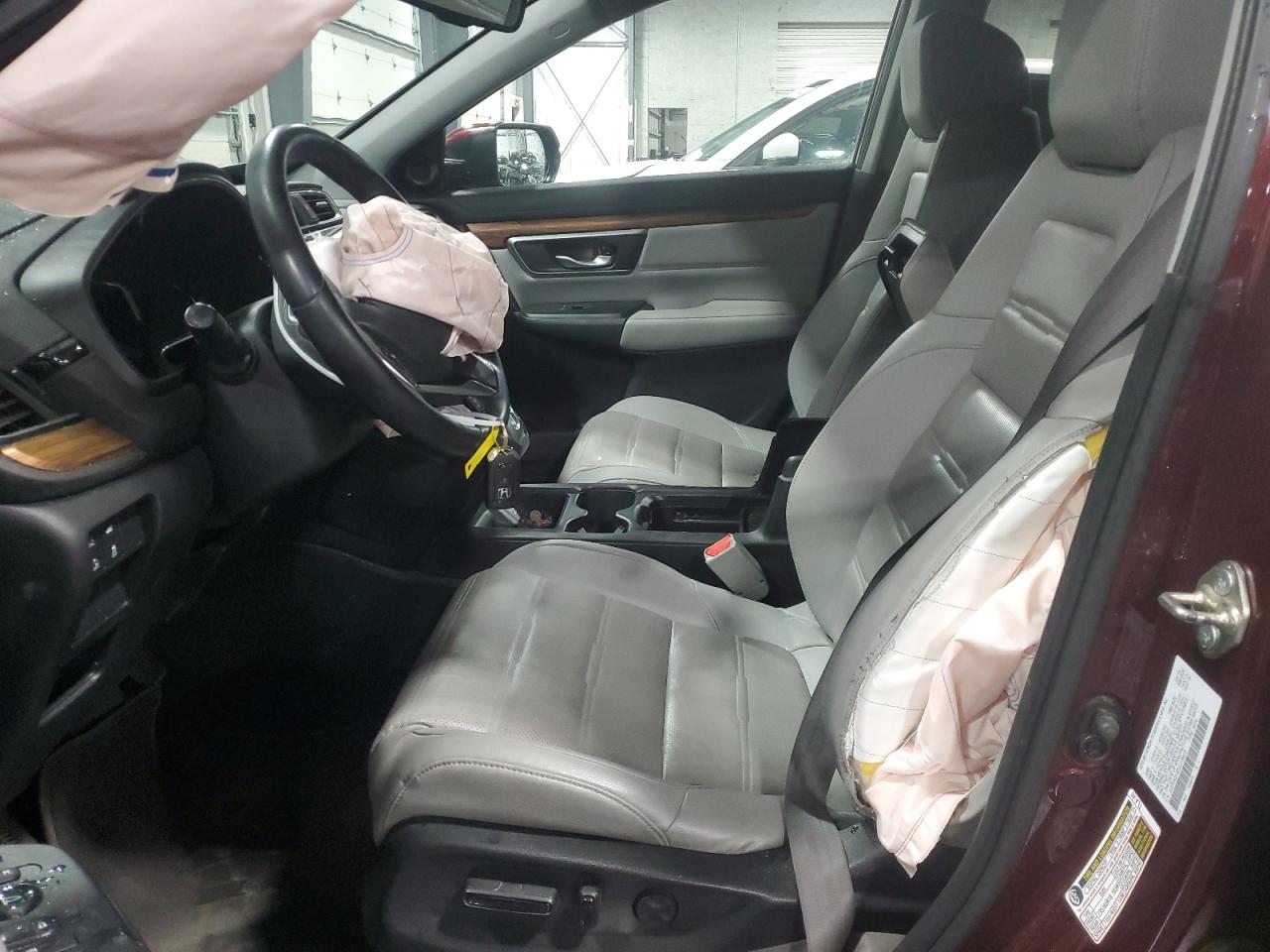 2018 Honda CR-V VIN 5J6RW2H83JL018403 Copart auction photo, front end / side damage thumbnail 7