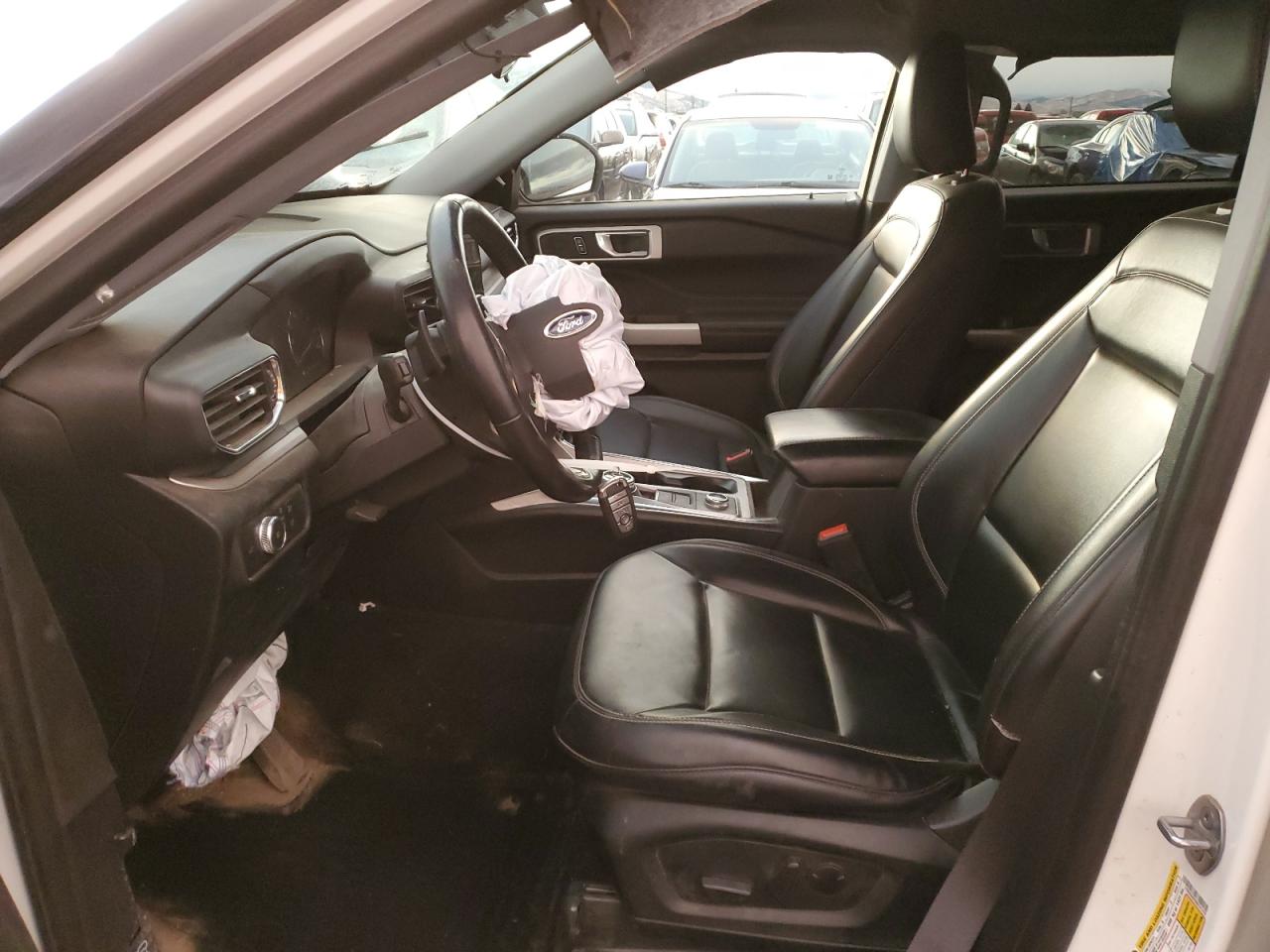 2021 Ford Explorer VIN 1FMSK8DH0MGC51479 Copart auction photo, front end / mechanical damage thumbnail 7