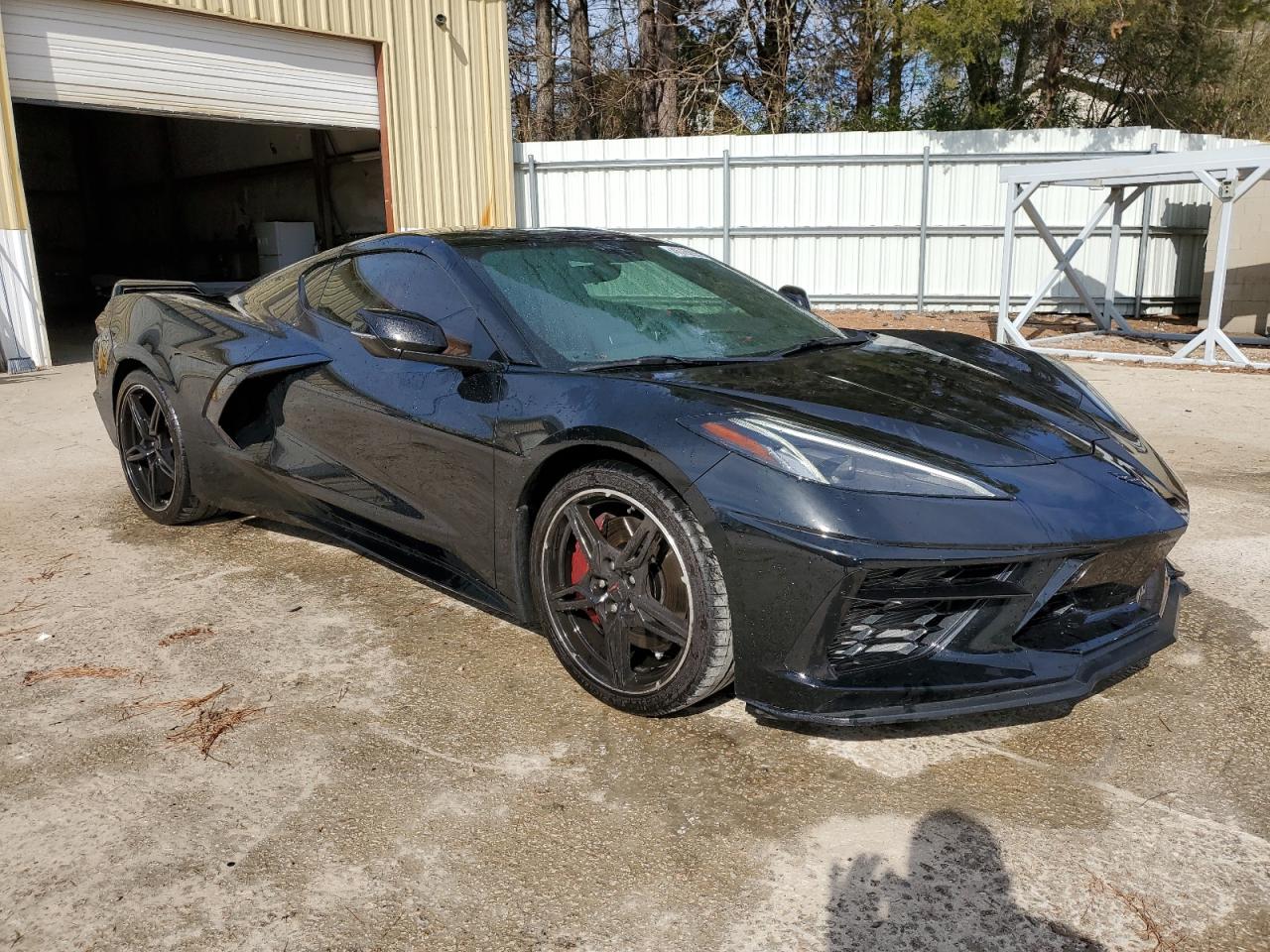 2023 Chevrolet Corvette VIN 1G1YB2D44P5109847 Copart auction photo, rear end damage thumbnail 4
