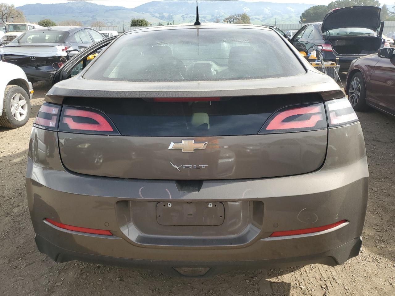2014 Chevrolet Volt VIN 1G1RH6E42EU155043 Copart auction photo, side damage thumbnail 6