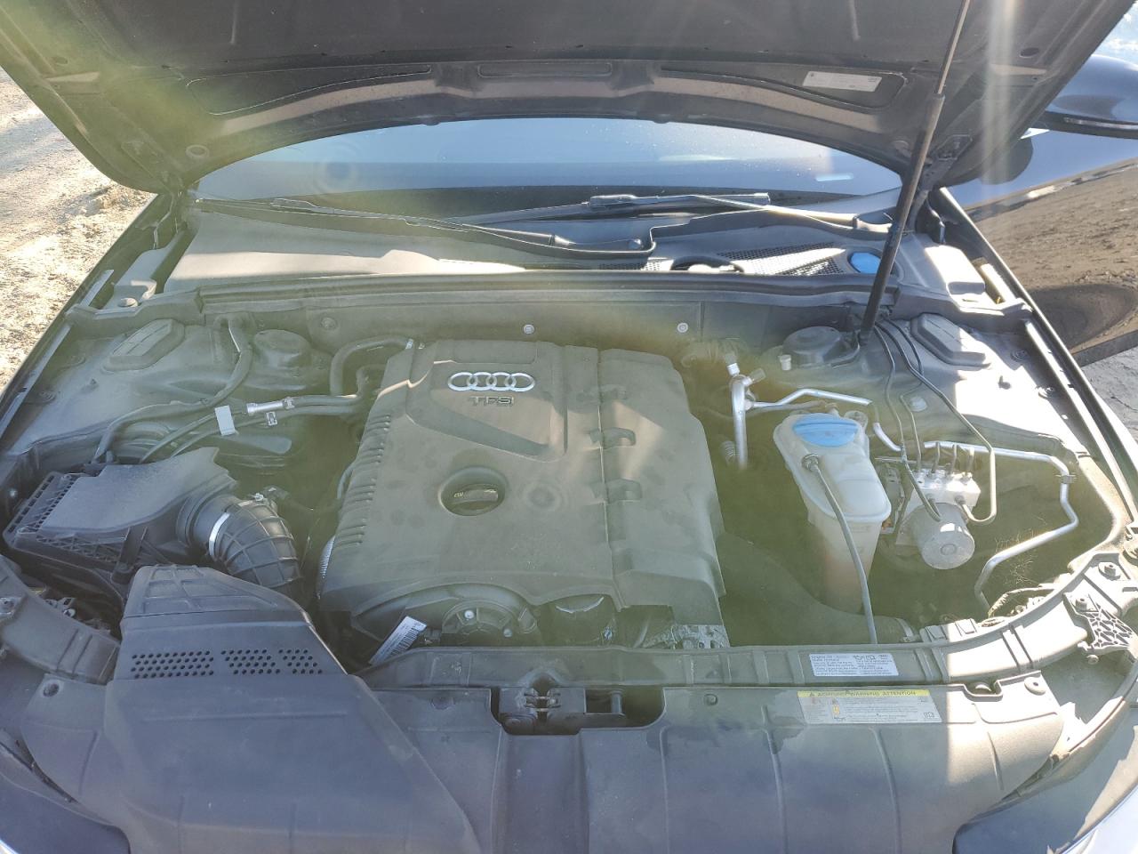 2013 Audi A4 VIN WA1UFAFL2DA169812 Copart auction photo, side damage thumbnail 12