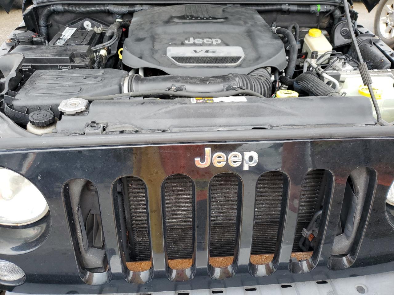 2015 Jeep Wrangler VIN 1C4BJWEG5FL529837 Copart auction photo, water/flood damage thumbnail 11