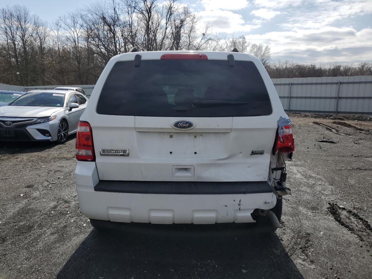 2012 Ford Escape VIN 1FMCU9DG2CKC70185 Copart auction photo, rear end / mechanical damage thumbnail 6