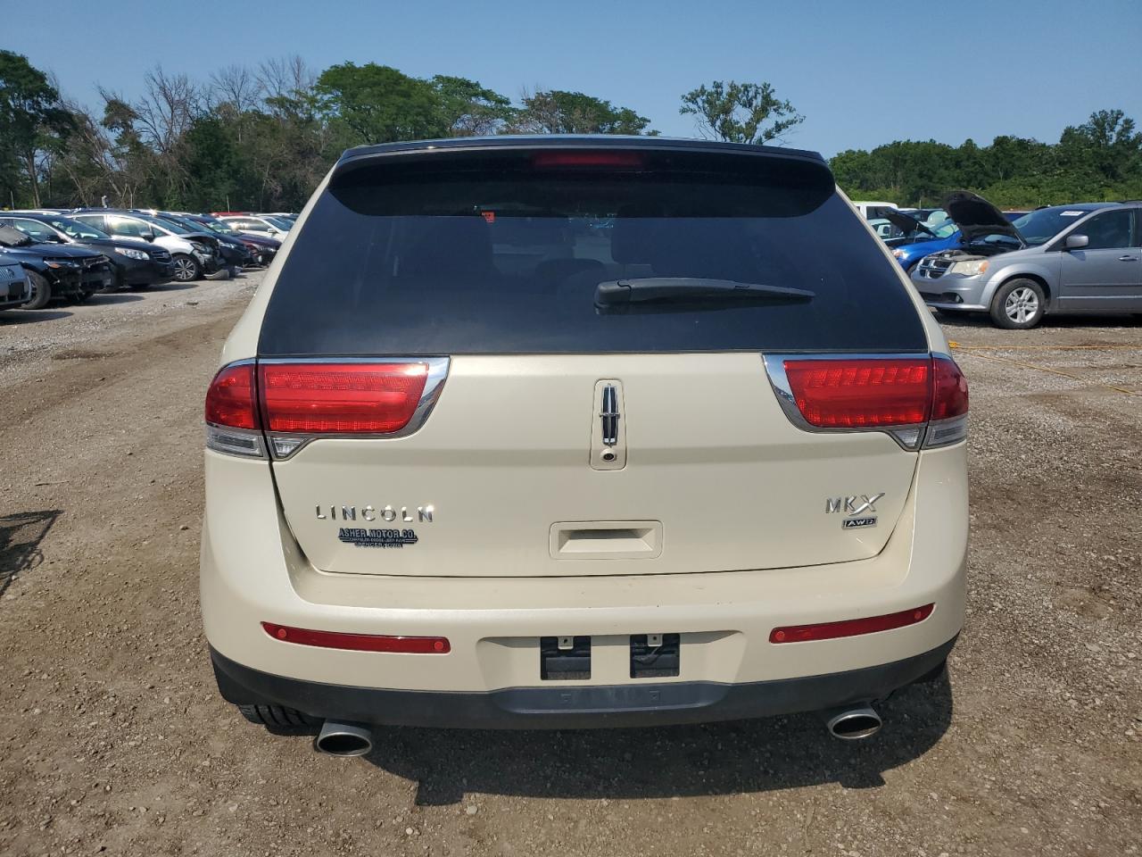 2015 Lincoln MKX VIN 2LMDJ8JK7FBL25751 Copart auction photo, water/flood / front end damage thumbnail 6