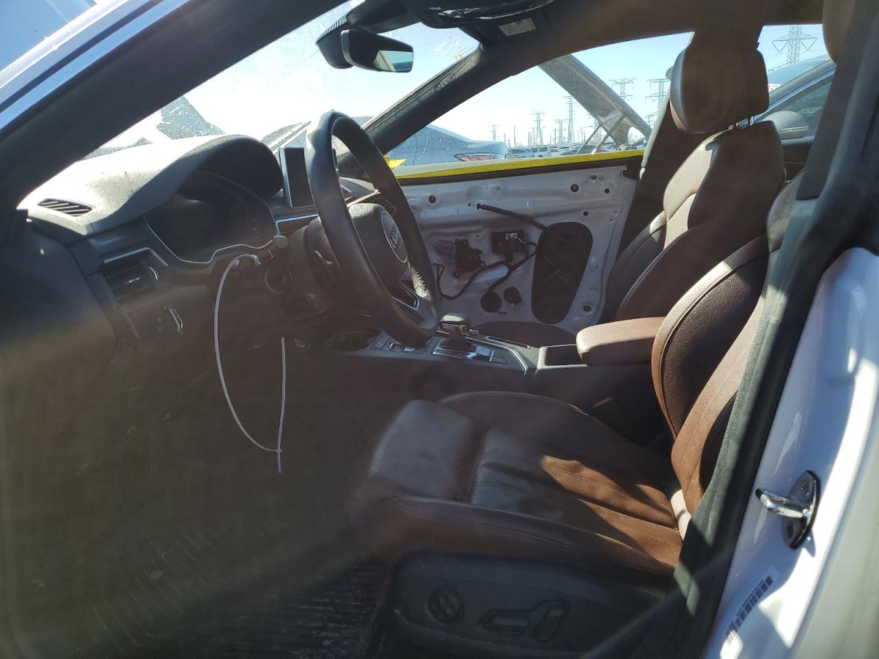 2019 Audi A5 VIN WAUENCF56KA077381 Copart auction photo, front end damage thumbnail 7